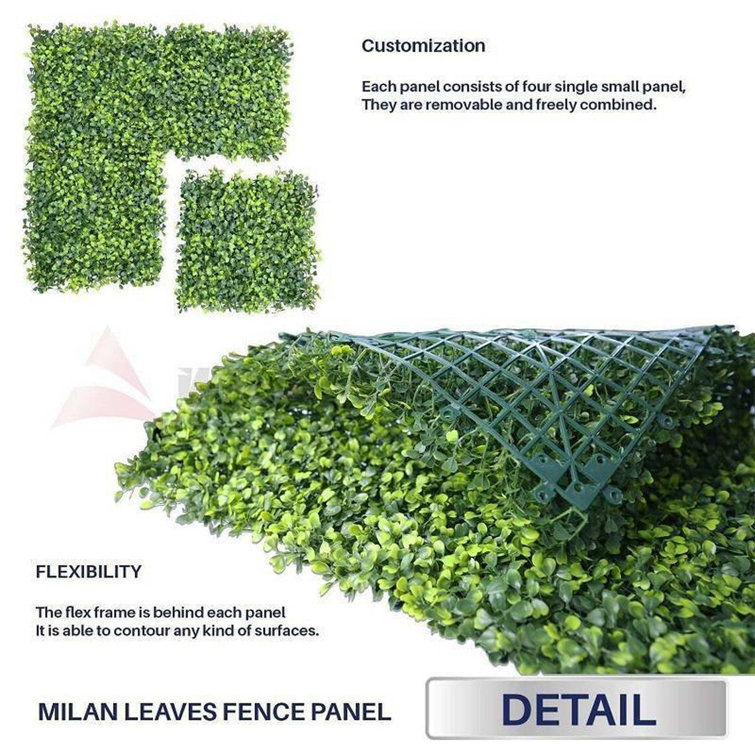 FashionSecretsLLC High Density Artificial Privacy Screen Wayfair